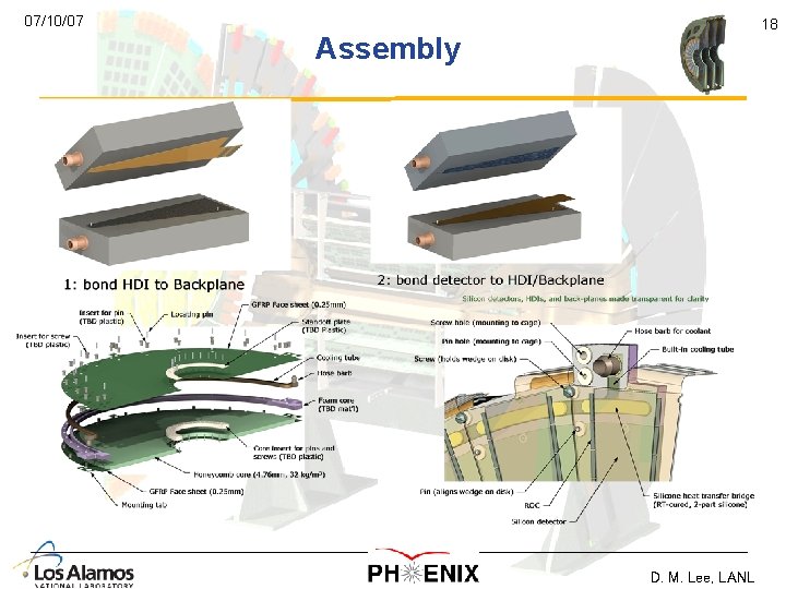 07/10/07 18 Assembly D. M. Lee, LANL 07/10/07 18 Assembly D. M. Lee, LANL