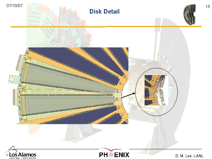 07/10/07 19 Disk Detail D. M. Lee, LANL 07/10/07 19 Disk Detail D. M. Lee, LANL