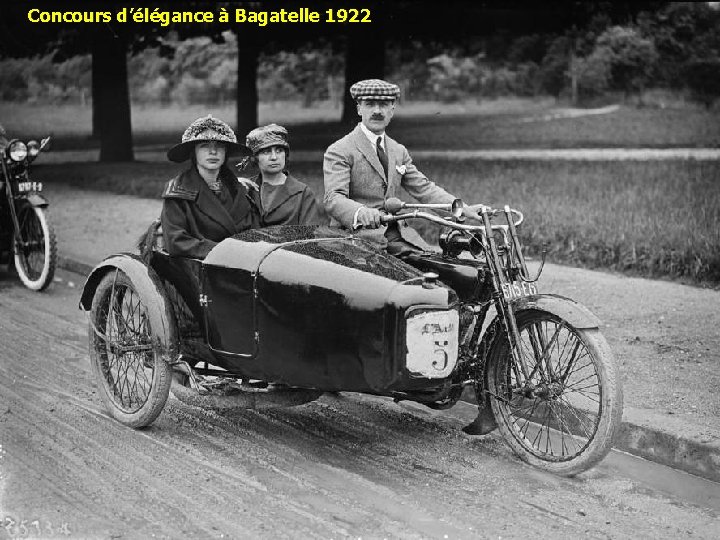 Concours d’élégance à Bagatelle 1922 