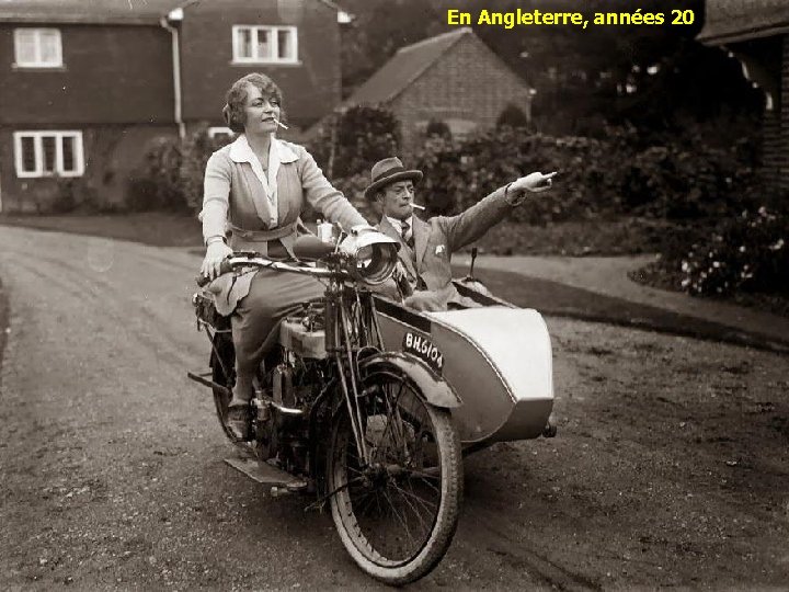 En Angleterre, années 20 
