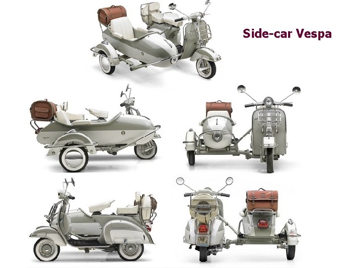Side-car Vespa 