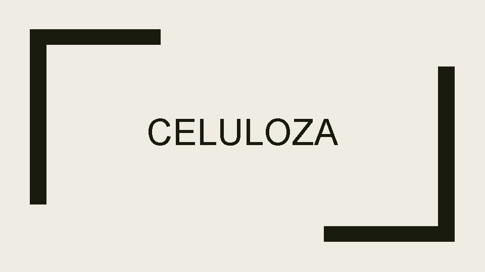 CELULOZA 