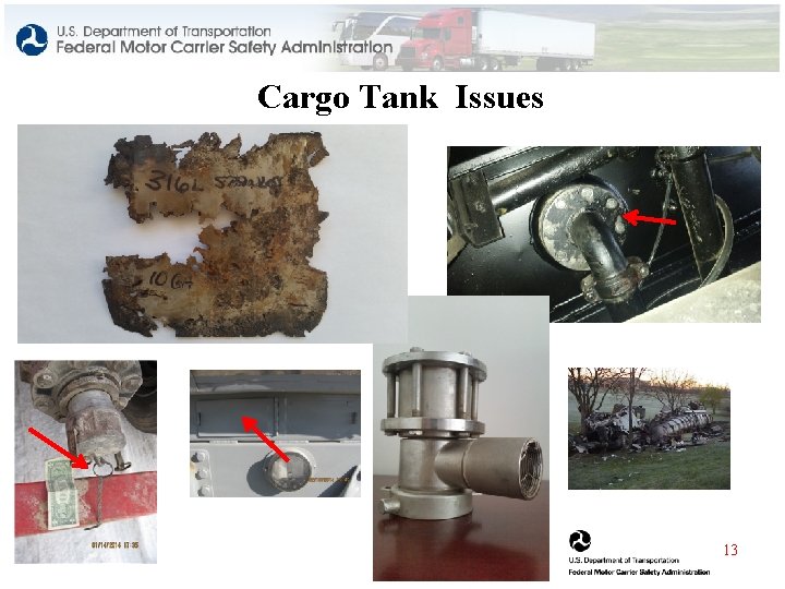 Cargo Tank Issues 13 