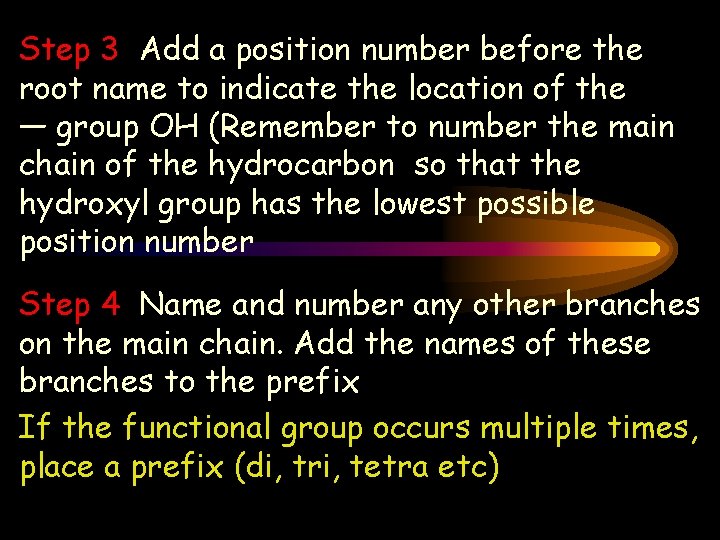 Step 3 Add a position number before the root name to indicate the location
