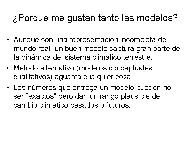 ¿Porque me gustan tanto las modelos? • Aunque son una representación incompleta del mundo