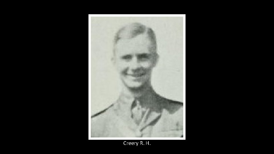 Creery R. H. 