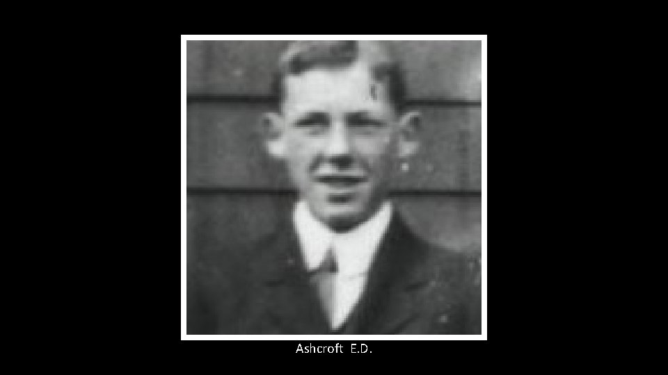 Ashcroft E. D. 