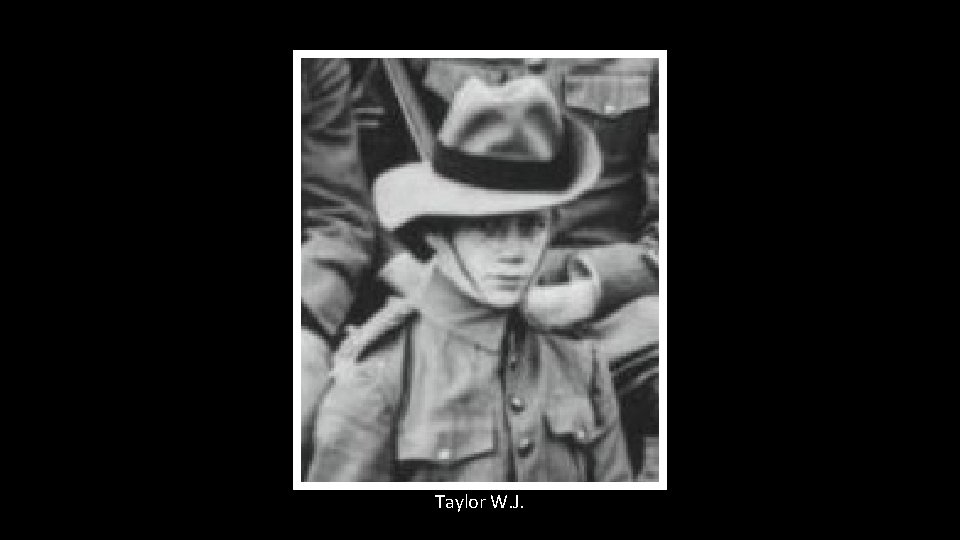 Taylor W. J. 