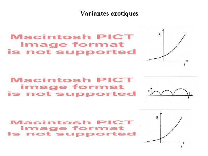 Variantes exotiques 