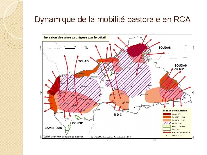 Dynamique de la mobilité pastorale en RCA 