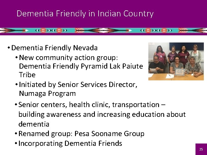 Dementia Friendly in Indian Country • Dementia Friendly Nevada • New community action group: