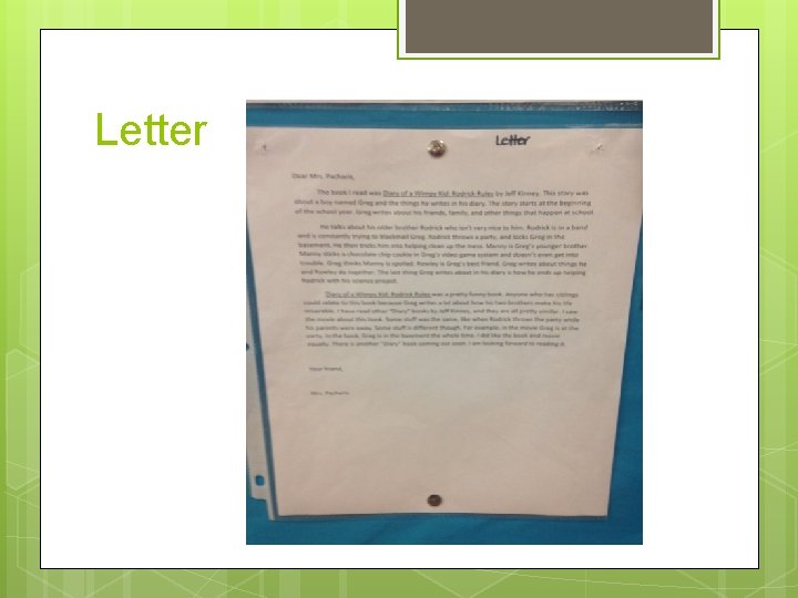 Letter 