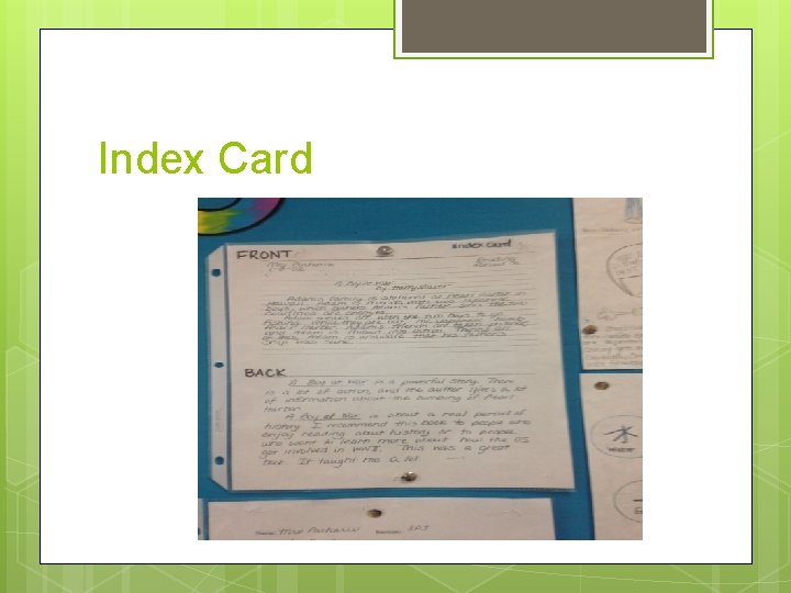 Index Card 