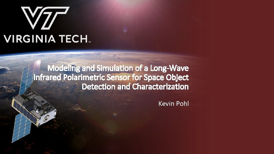 Modeling and Simulation of a Long-Wave Infrared Polarimetric Sensor for Space Object Detection and