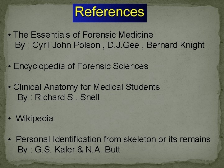  • The Essentials of Forensic Medicine By : Cyril John Polson , D.