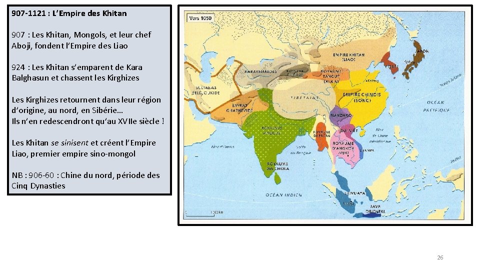 907 -1121 : L’Empire des Khitan 907 : Les Khitan, Mongols, et leur chef