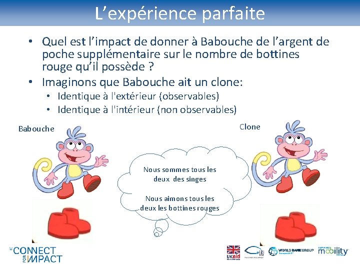 L’expérience parfaite • Quel est l’impact de donner à Babouche de l’argent de poche