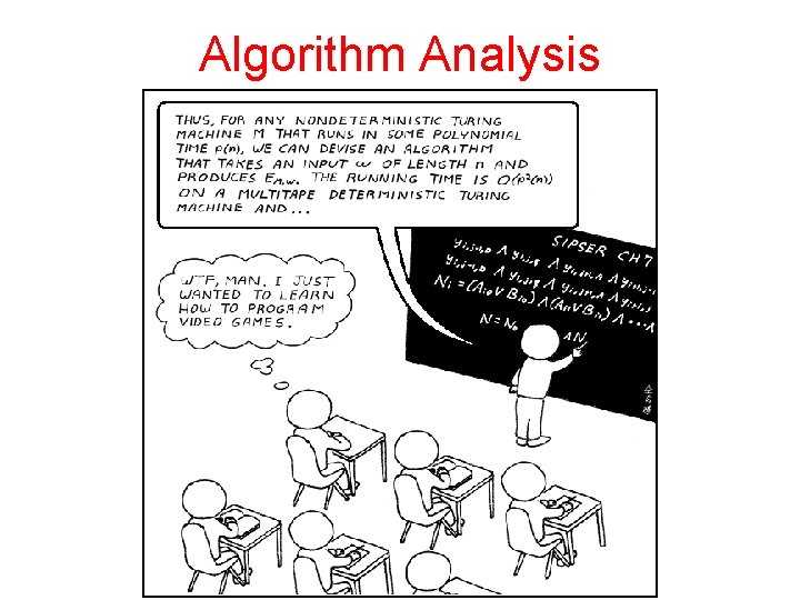 Algorithm Analysis 