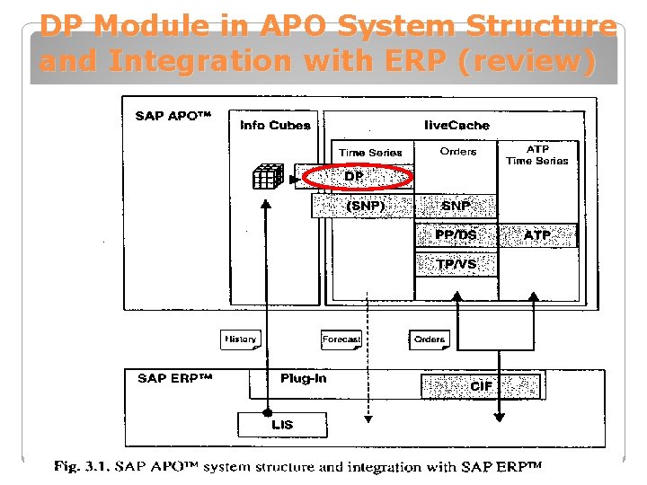 DP Module in APO System Structure and Integration with ERP (review) 