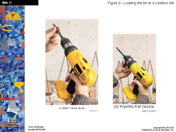 Slide 11 National Center for Construction Education and Research Figure 6 – Loading the