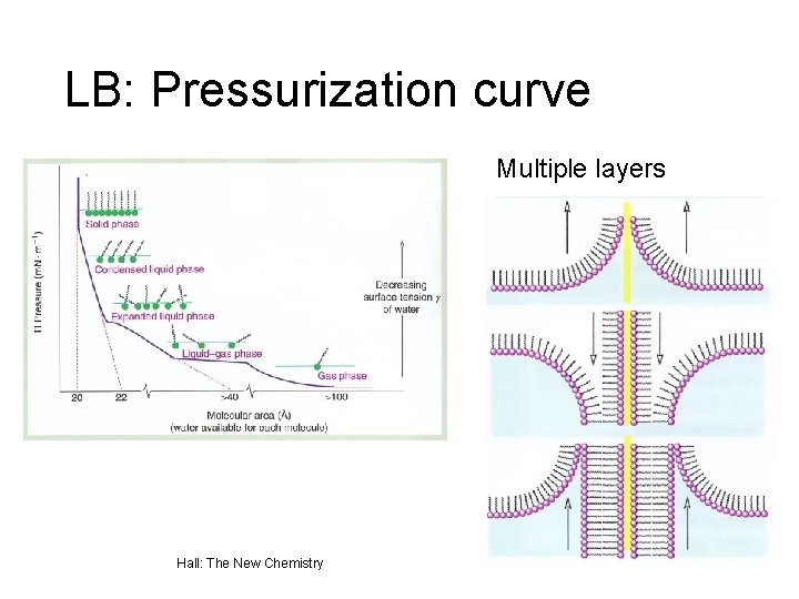 LB: Pressurization curve Multiple layers Hall: The New Chemistry 