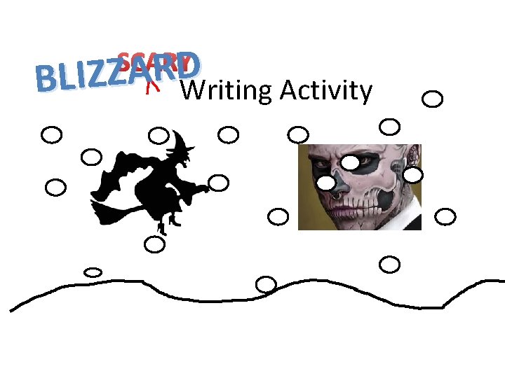 SCARY ARD BLIZZ A Writing Activity 