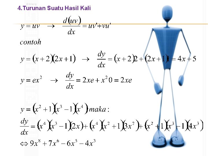 4. Turunan Suatu Hasil Kali 