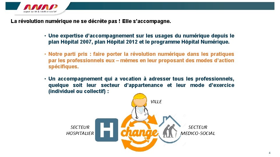 La révolution numérique ne se décrète pas ! Elle s’accompagne. • Une expertise d’accompagnement