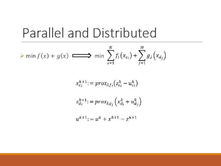 Parallel and Distributed 