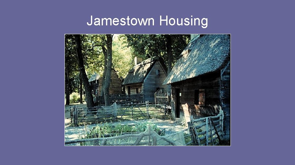 Jamestown Housing Jamestown Housing