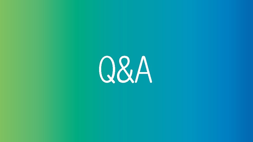 Q&A 