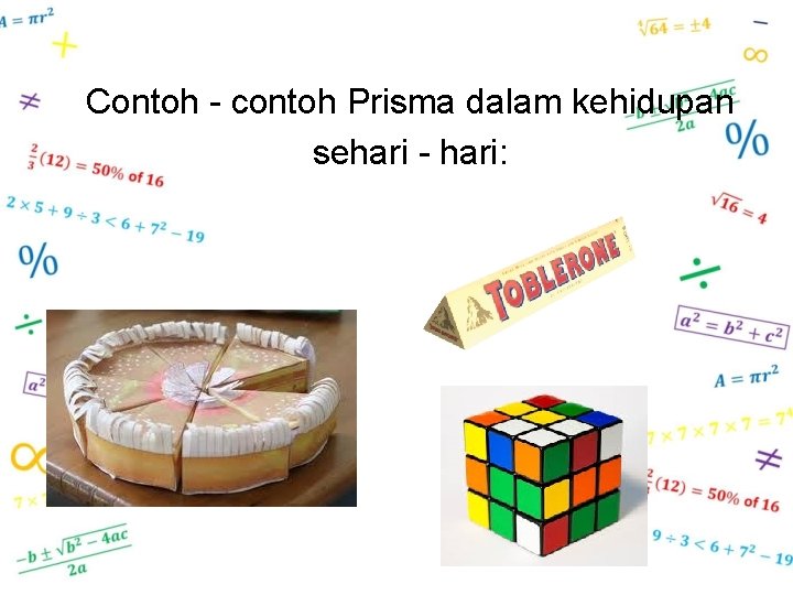 Contoh - contoh Prisma dalam kehidupan sehari - hari: 