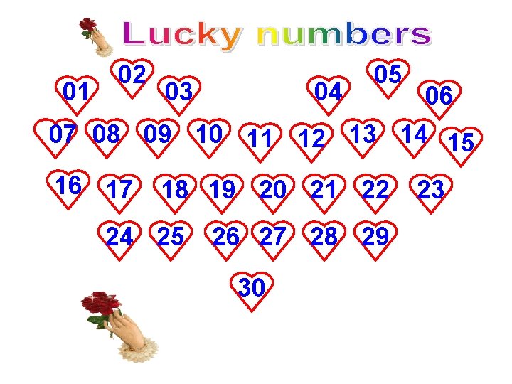 01 02 03 04 05 06 07 08 09 10 11 12 13 14 01 02 03 04 05 06 07 08 09 10 11 12 13 14
