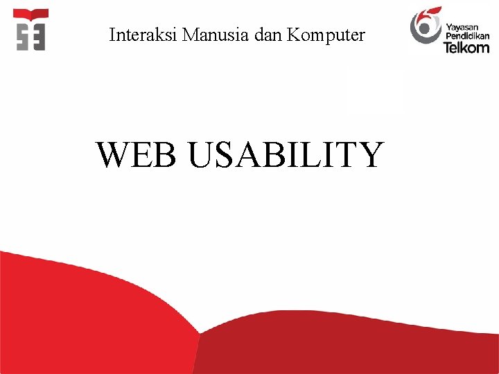 Interaksi Manusia dan Komputer WEB USABILITY 