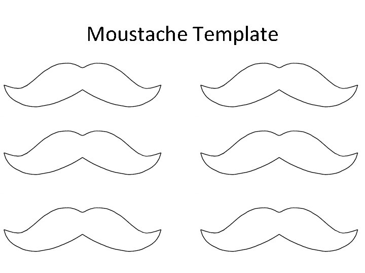 Moustache Template 