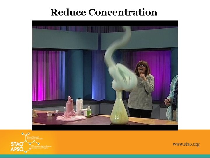 Reduce Concentration 