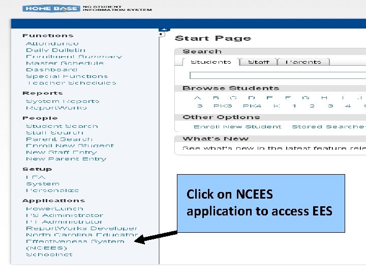Click on NCEES application to access EES 