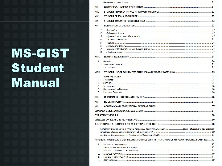 MS-GIST Student Manual 