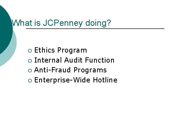 How JCPenney is Managing Corporate Risk John Polarinakis
