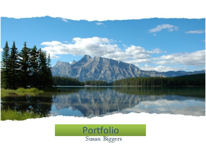 Portfolio Susan Biggers 