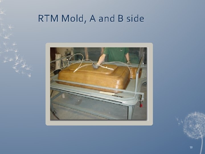 RTM Mold, A and B side 93 