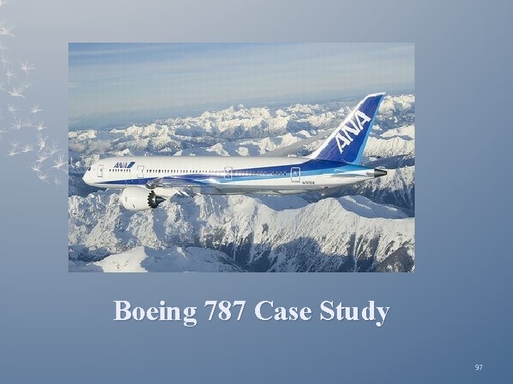 Boeing 787 Case Study 97 