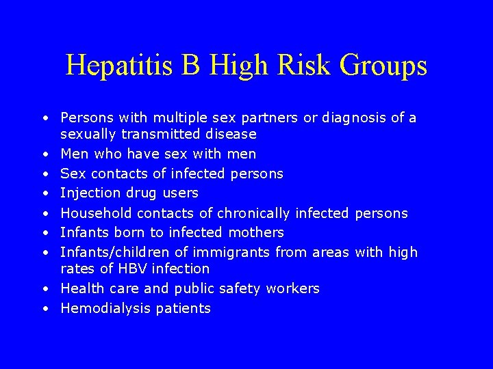 INFLAMMATON OF THE LIVER Hepatitis AB Viruses part
