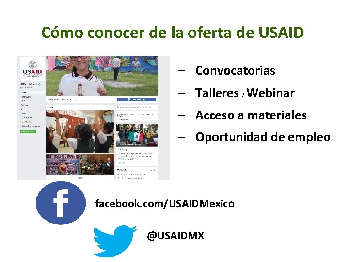 Cómo conocer de la oferta de USAID – Convocatorias – Talleres / Webinar – Cómo conocer de la oferta de USAID – Convocatorias – Talleres / Webinar –
