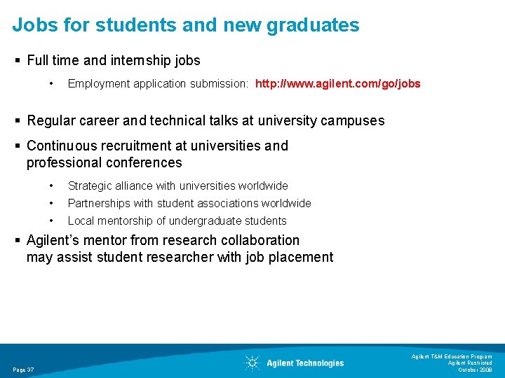 Jobs for students and new graduates § Full time and internship jobs • Employment Jobs for students and new graduates § Full time and internship jobs • Employment
