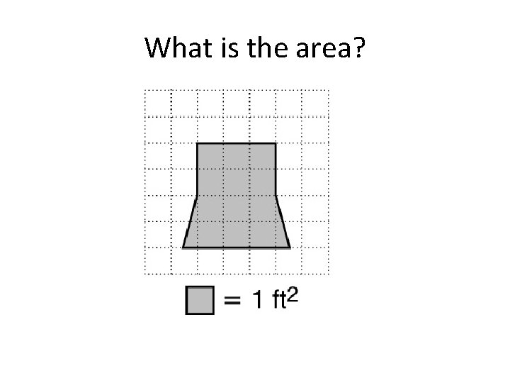 What is the area? 