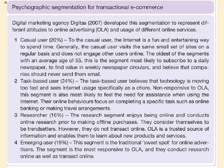 Slide 4. 18 Chaffey, Digital Business and E-commerce Management Powerpoints on the Web, 6