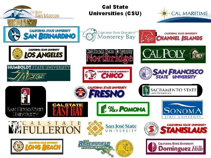 Cal State Universities (CSU) 8 