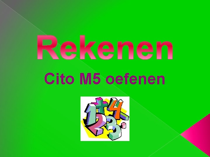 Cito M 5 oefenen Cito M 5 oefenen