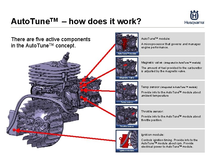 Auto. Tune. TM – how does it work? There are five active components in